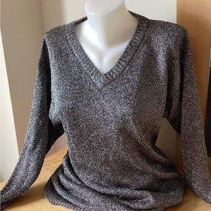 Clifford & Wills V Neck Grey Sweater Dress